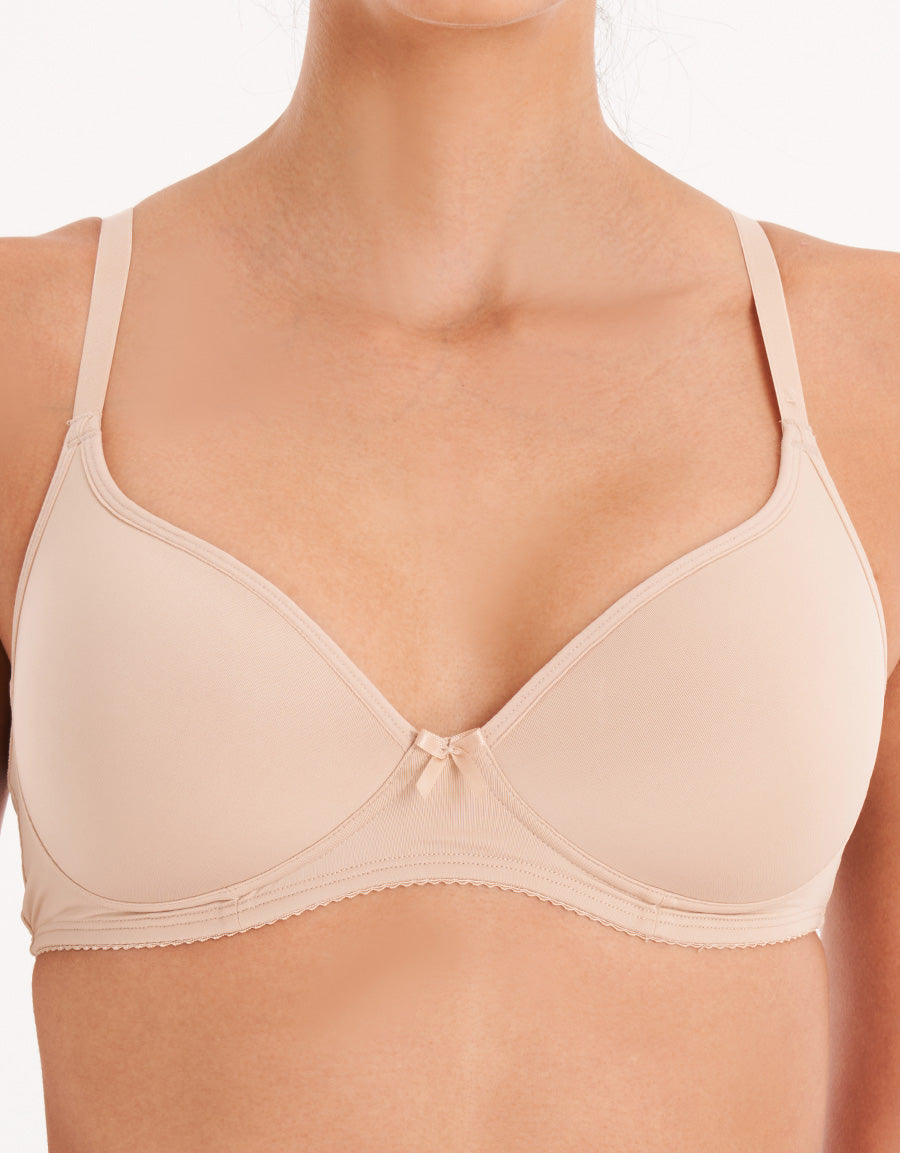 Non Wired T-Shirt Bra ( Pack Of 3 )