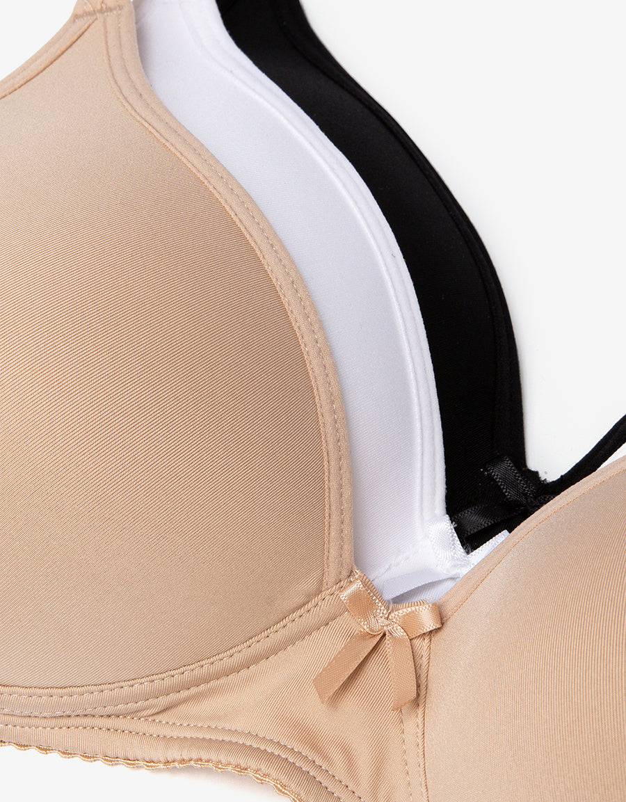 Non Wired T-Shirt Bra ( Pack Of 3 )