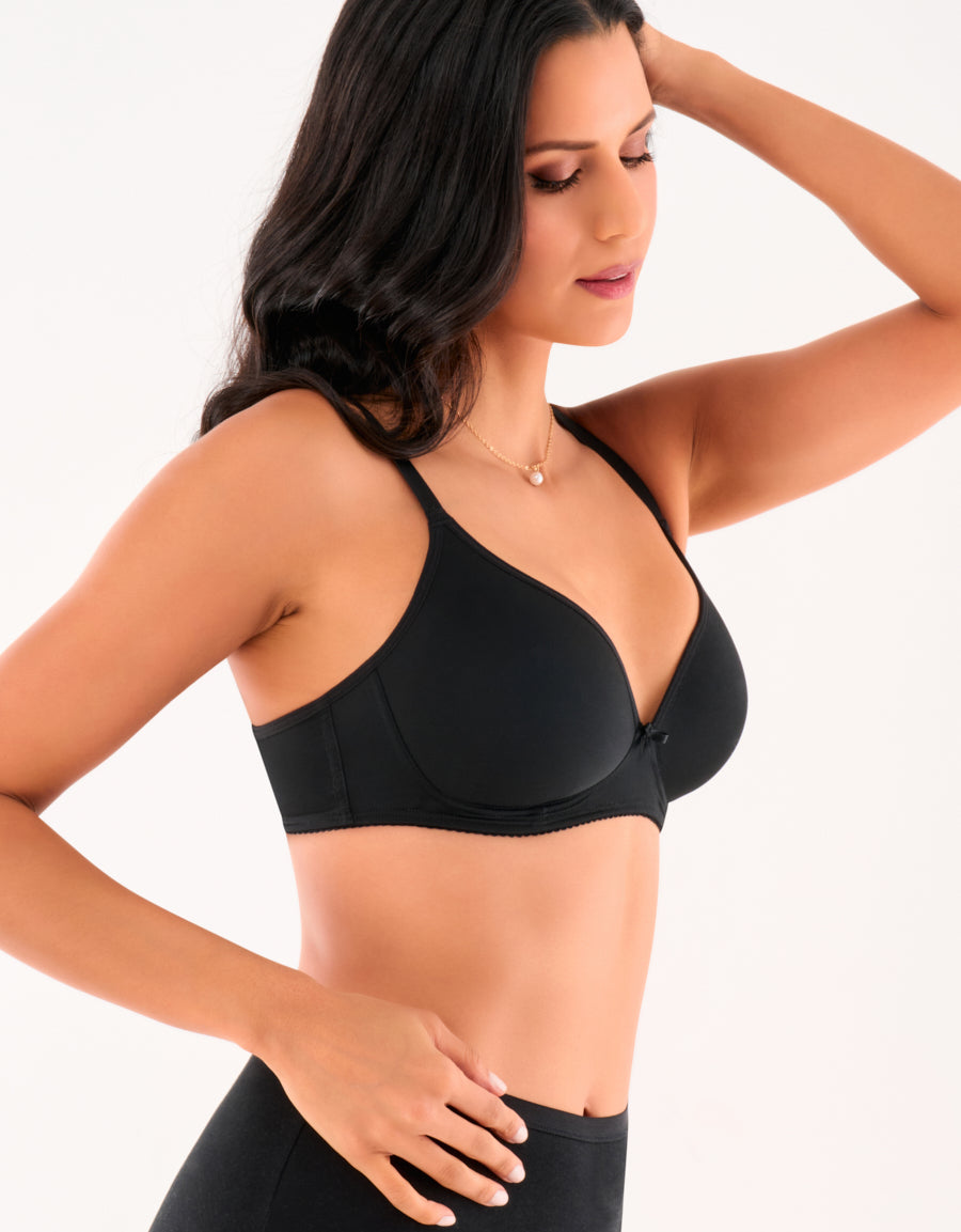 Non Wired T-Shirt Bra ( Pack Of 3 )