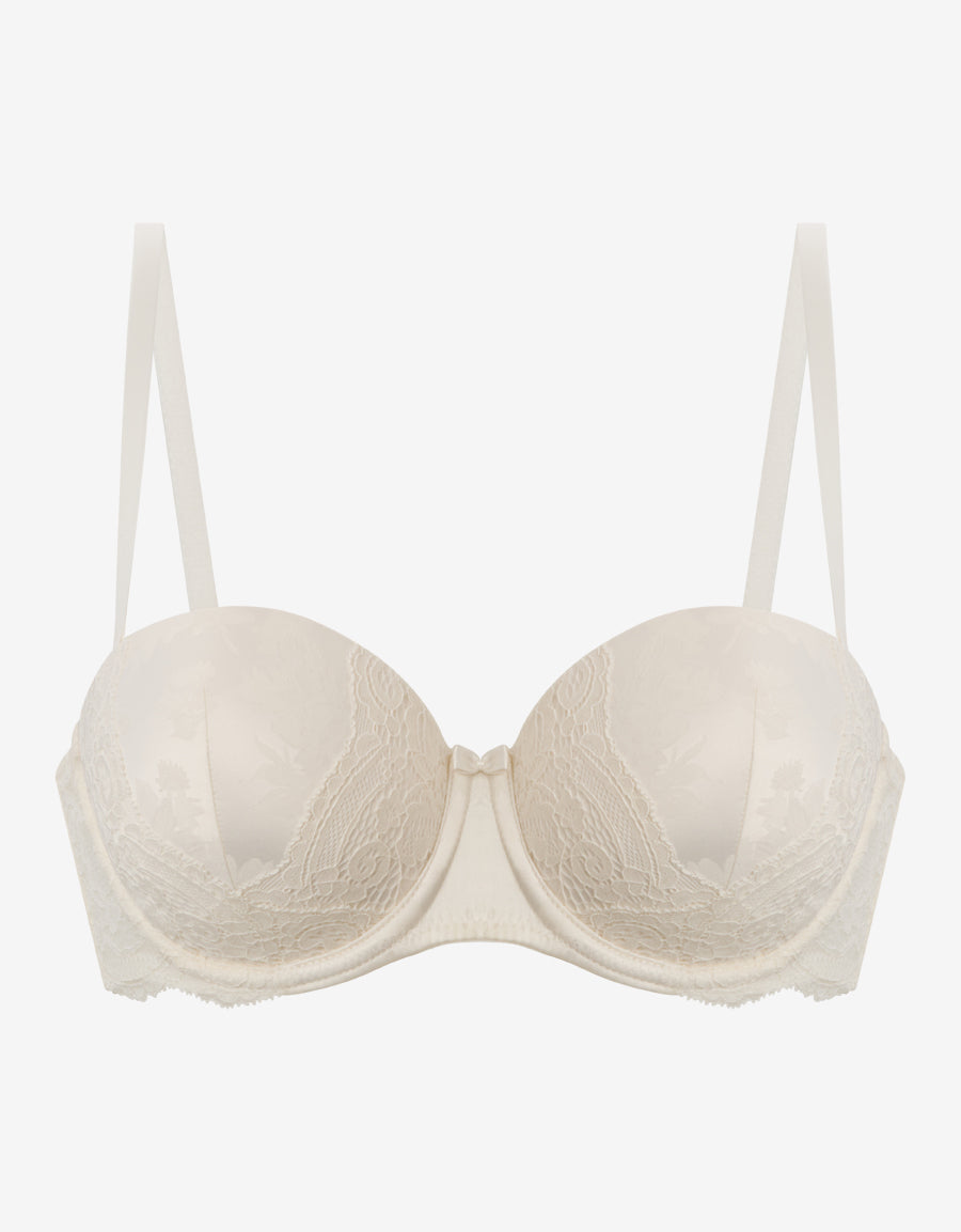 Satin And Lace Multiway Bra