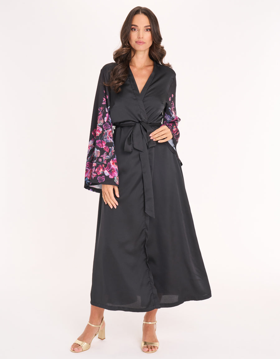 Satin Long Robe