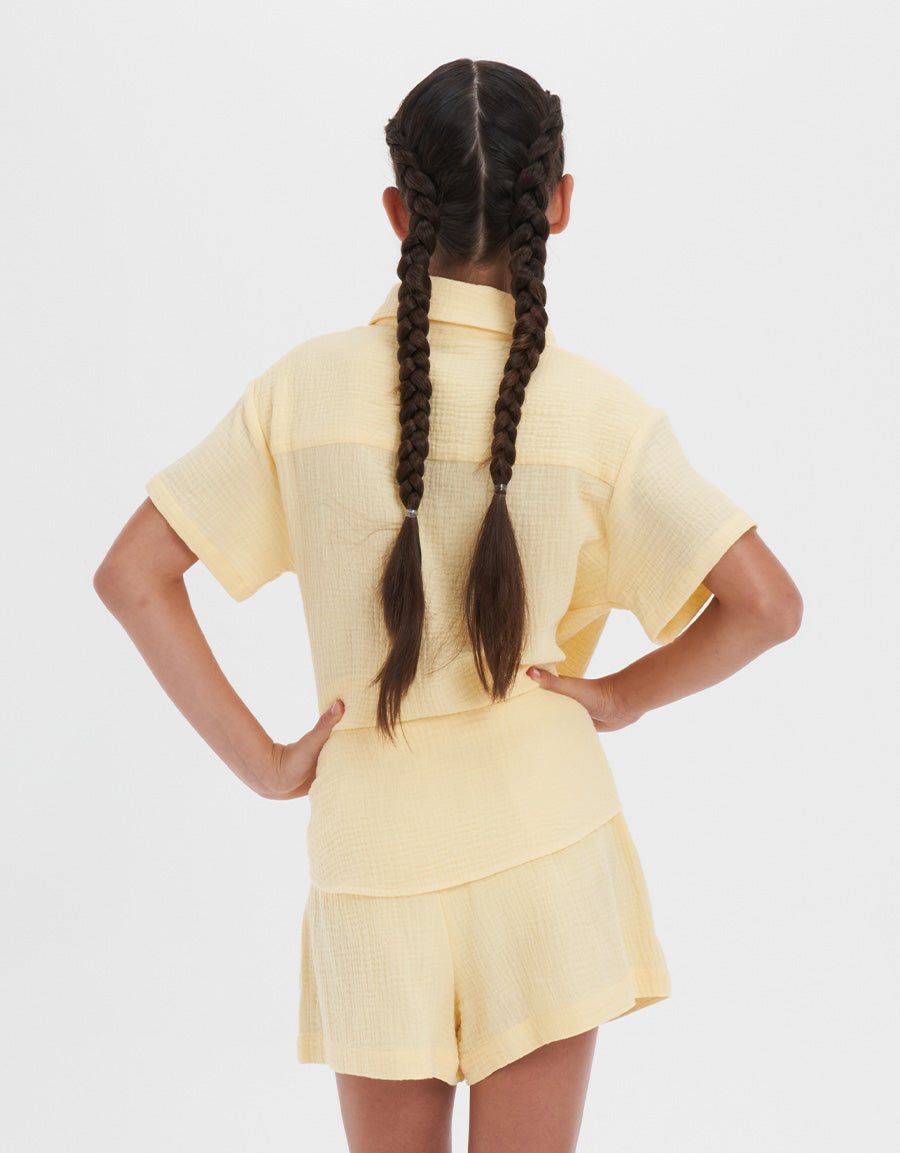 Cotton Short Sleeves Shirt