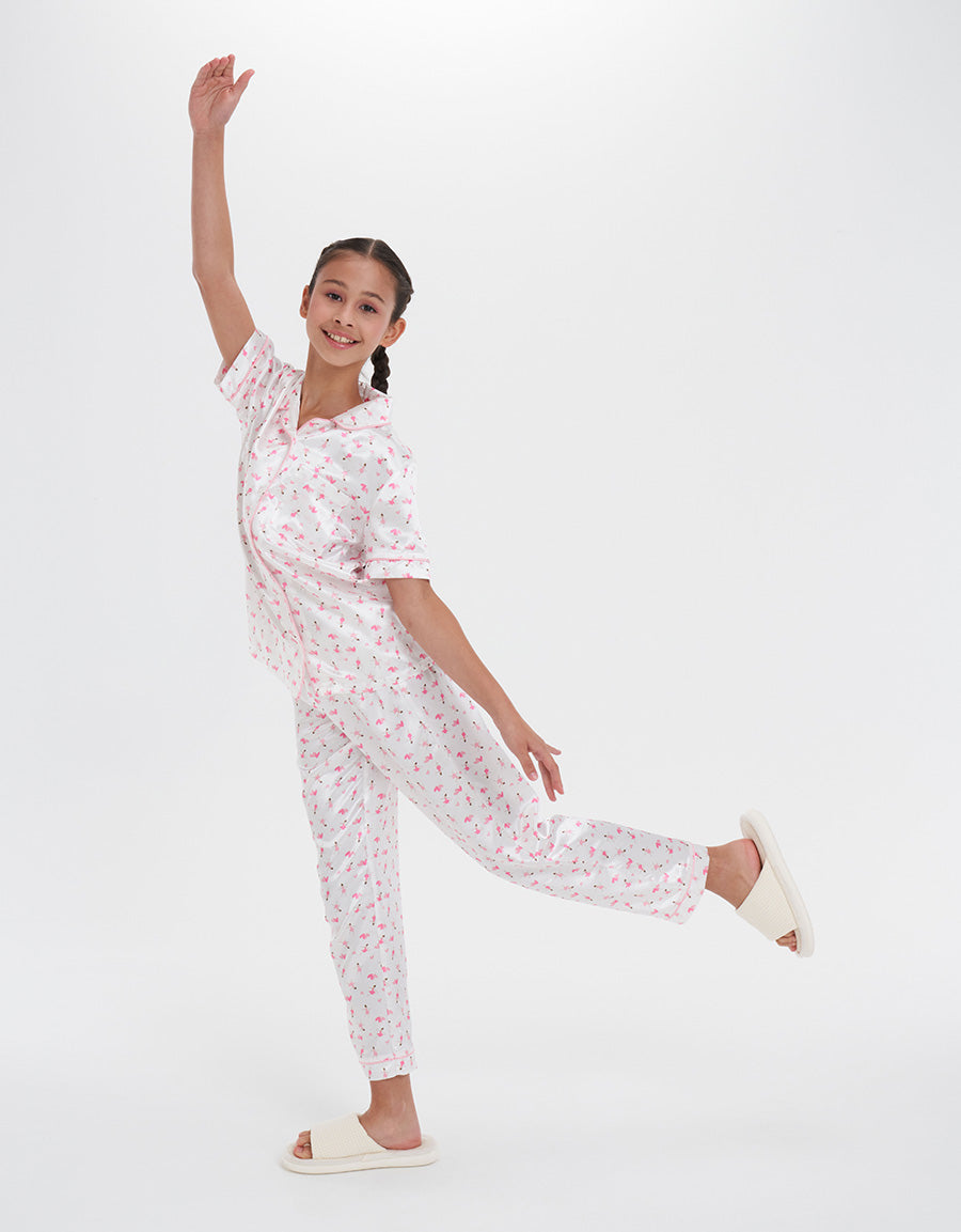 Satin Pajama Set
