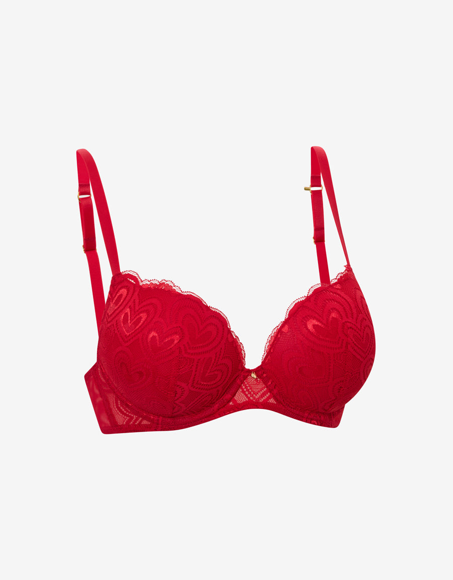 TRIPLE PUSH UP PLUNGE BRA