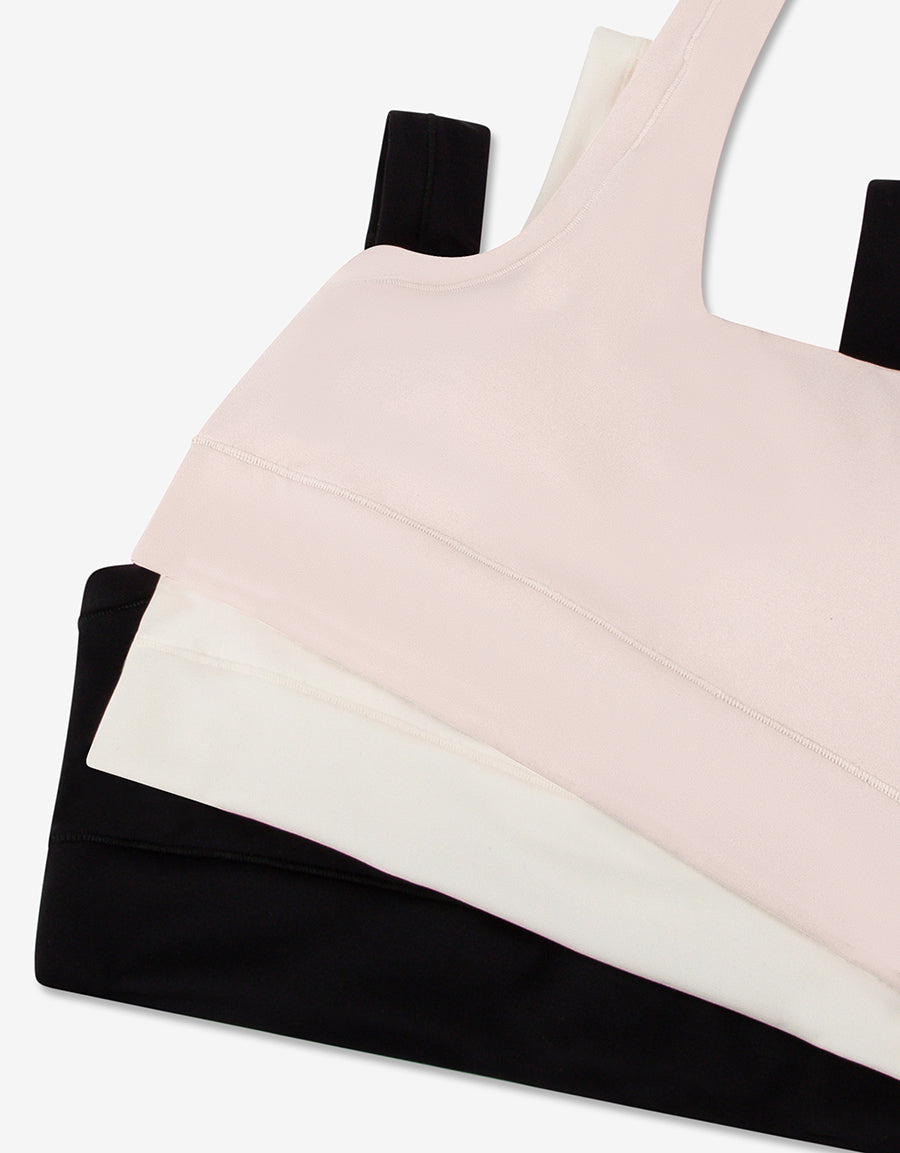 Non-Padded No Vpl Lounge Bras (Pack Of 3)