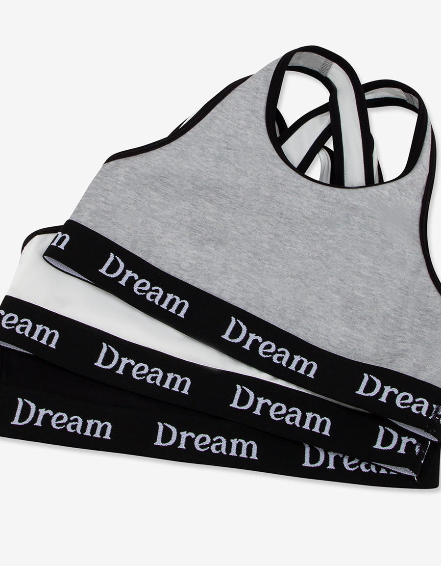 Padded Sports Bras (Pack Of 3)