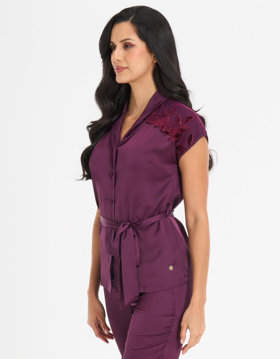 Satin Pajama Set
