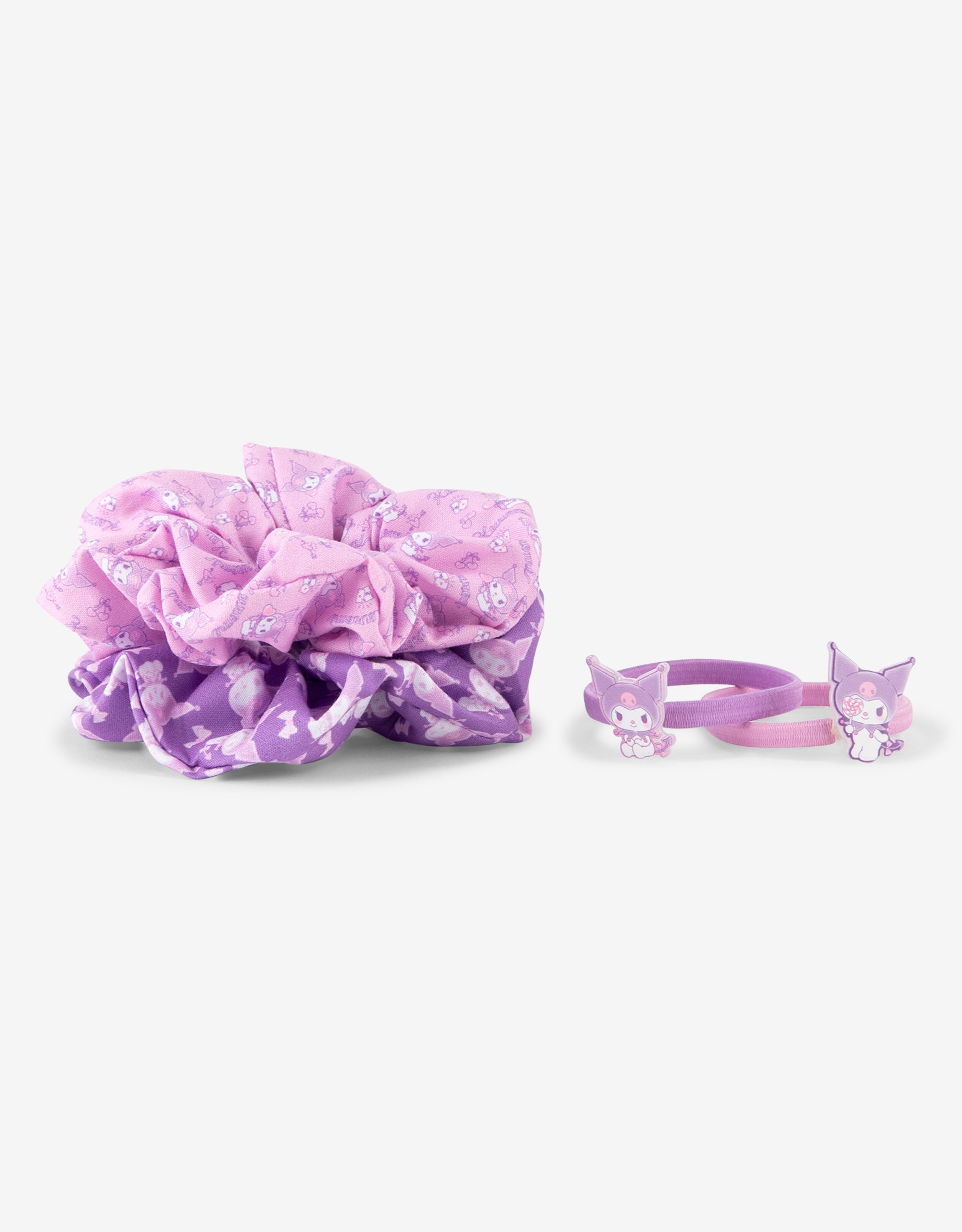Kuromi Hair Accessories Set – 4 Pieces