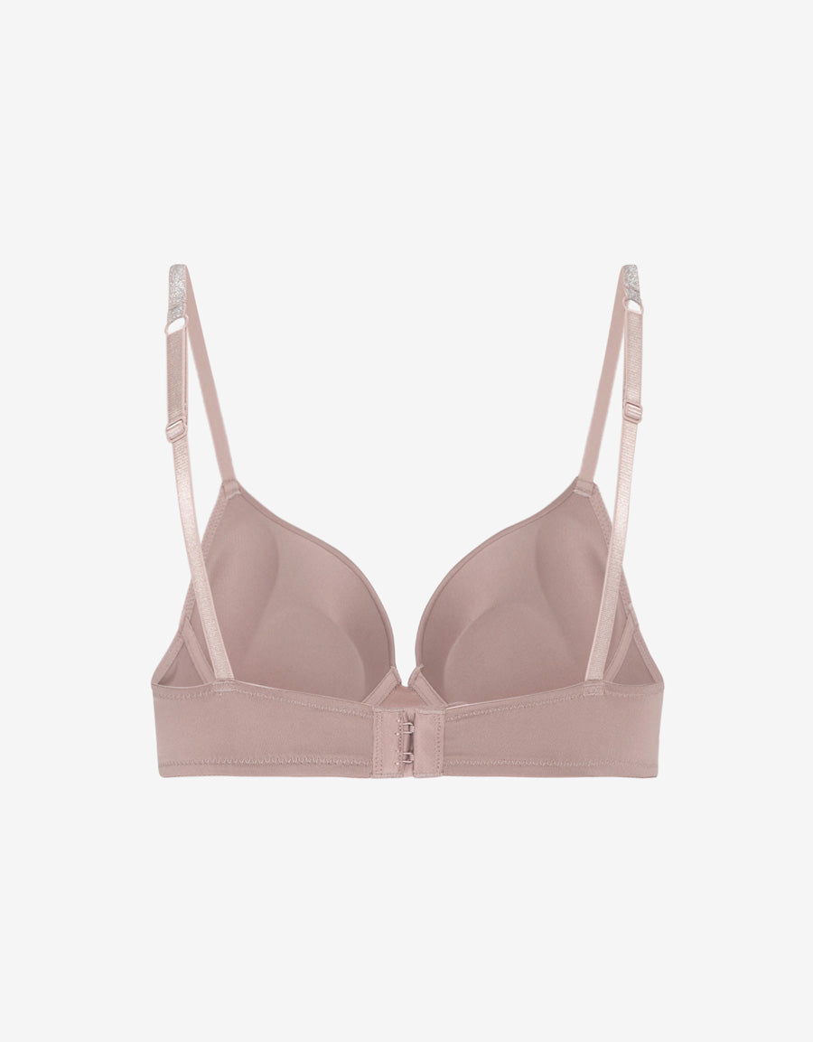 Sparkle Double Push Up Plunge Bra