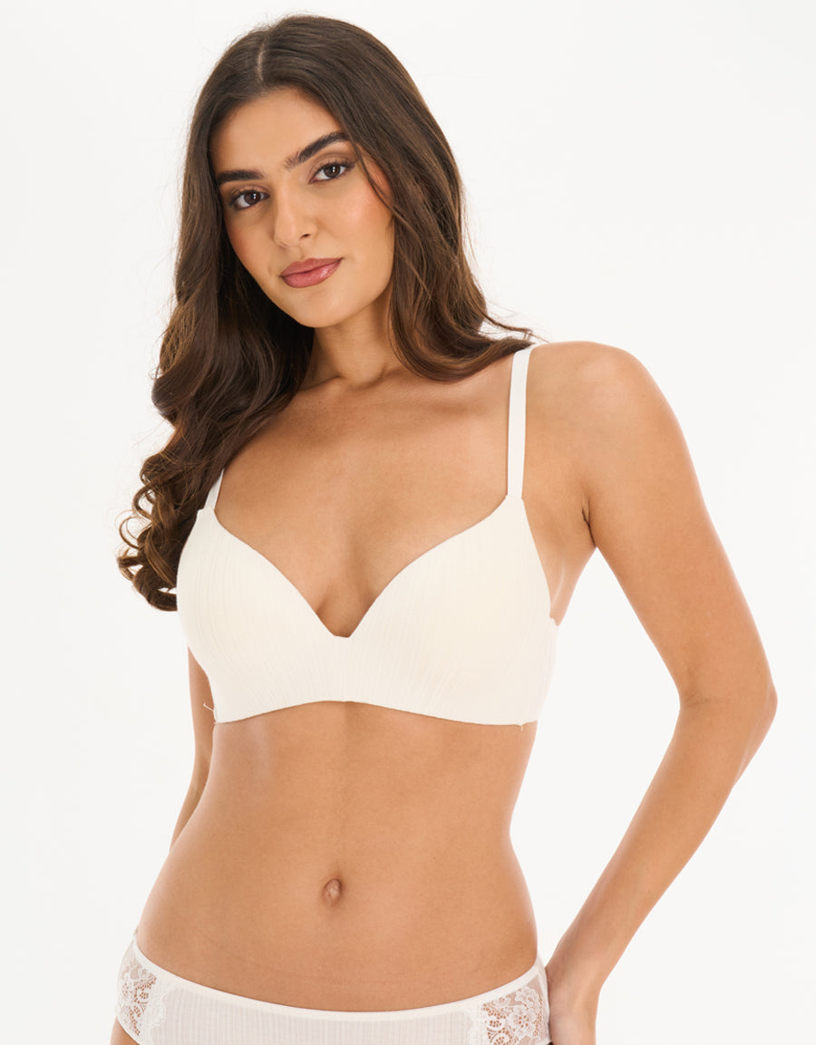 Push Up Bra in White