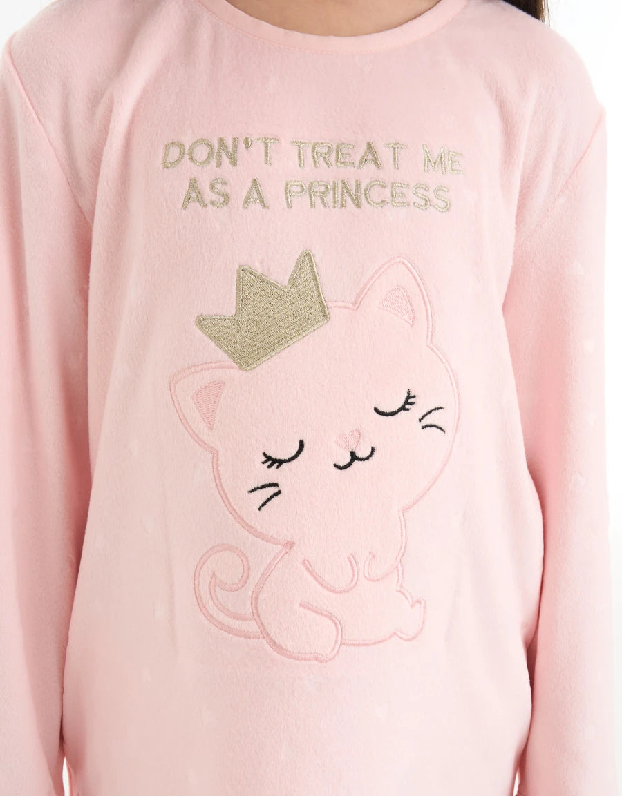 Fleece Pajama Set