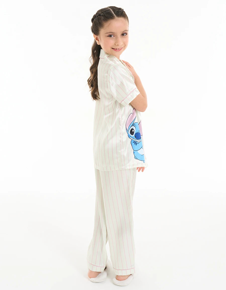 Lilo & Stitch Satin Pajama Set