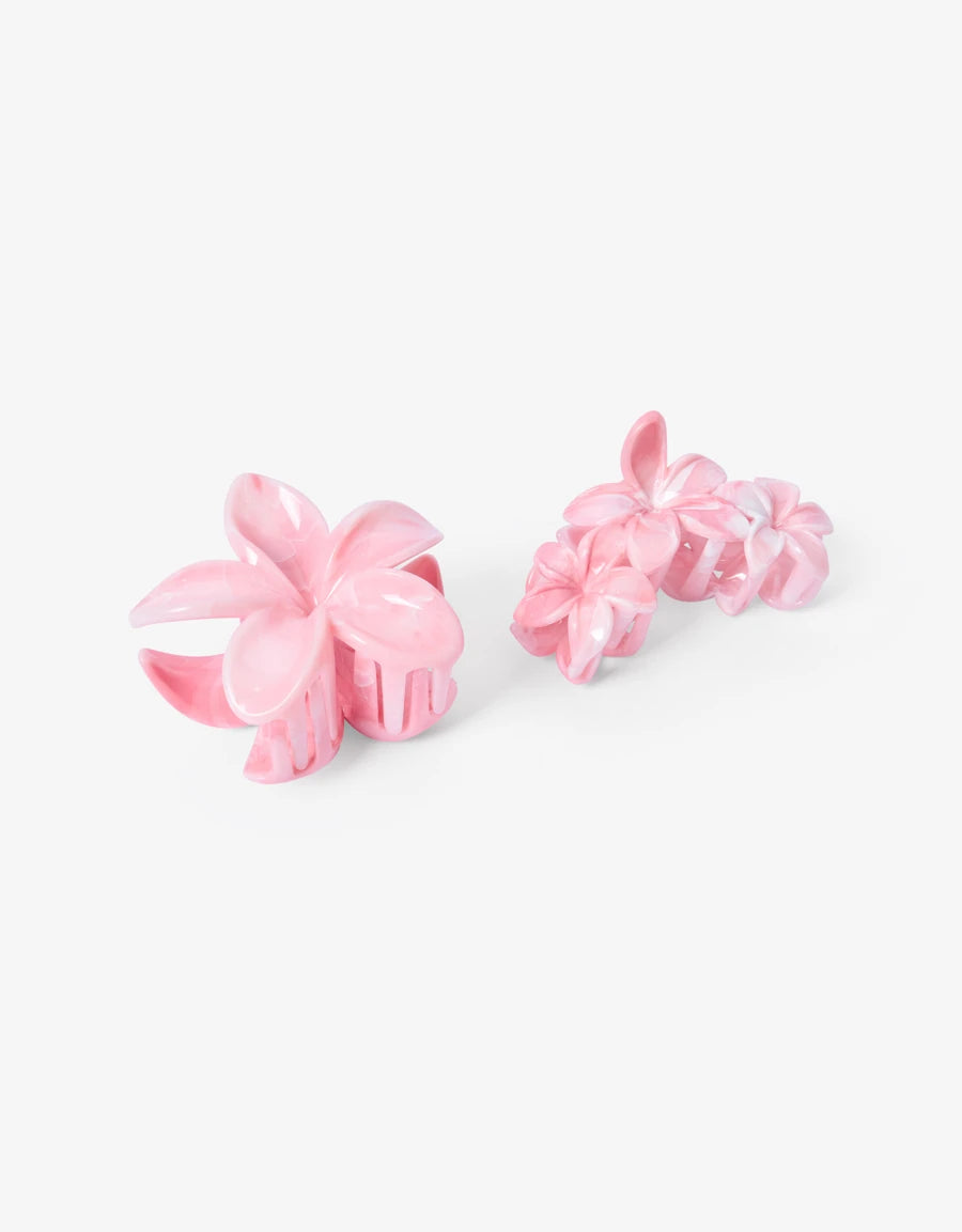 Floral Hair Clip Set
