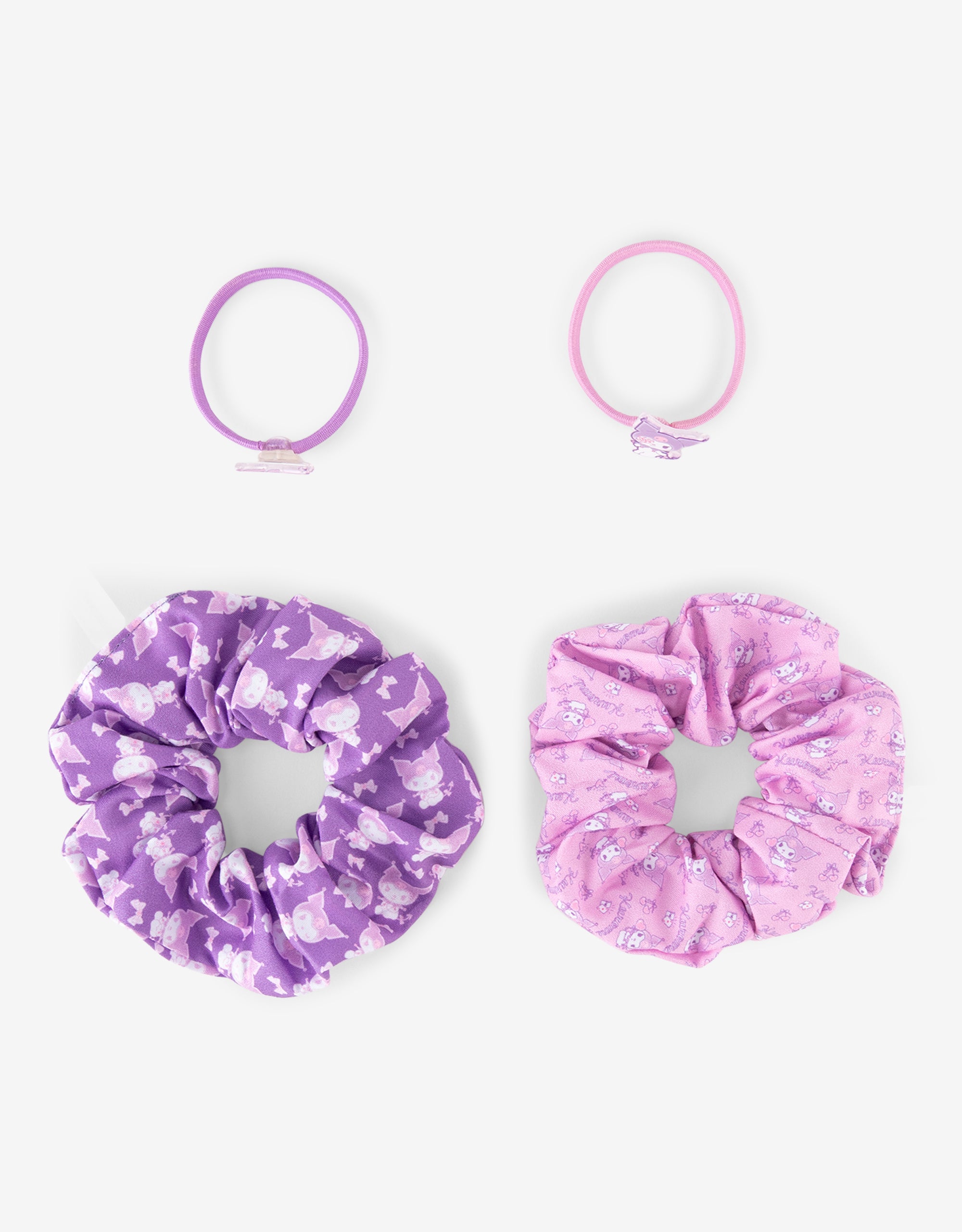 Kuromi Hair Accessories Set – 4 Pieces
