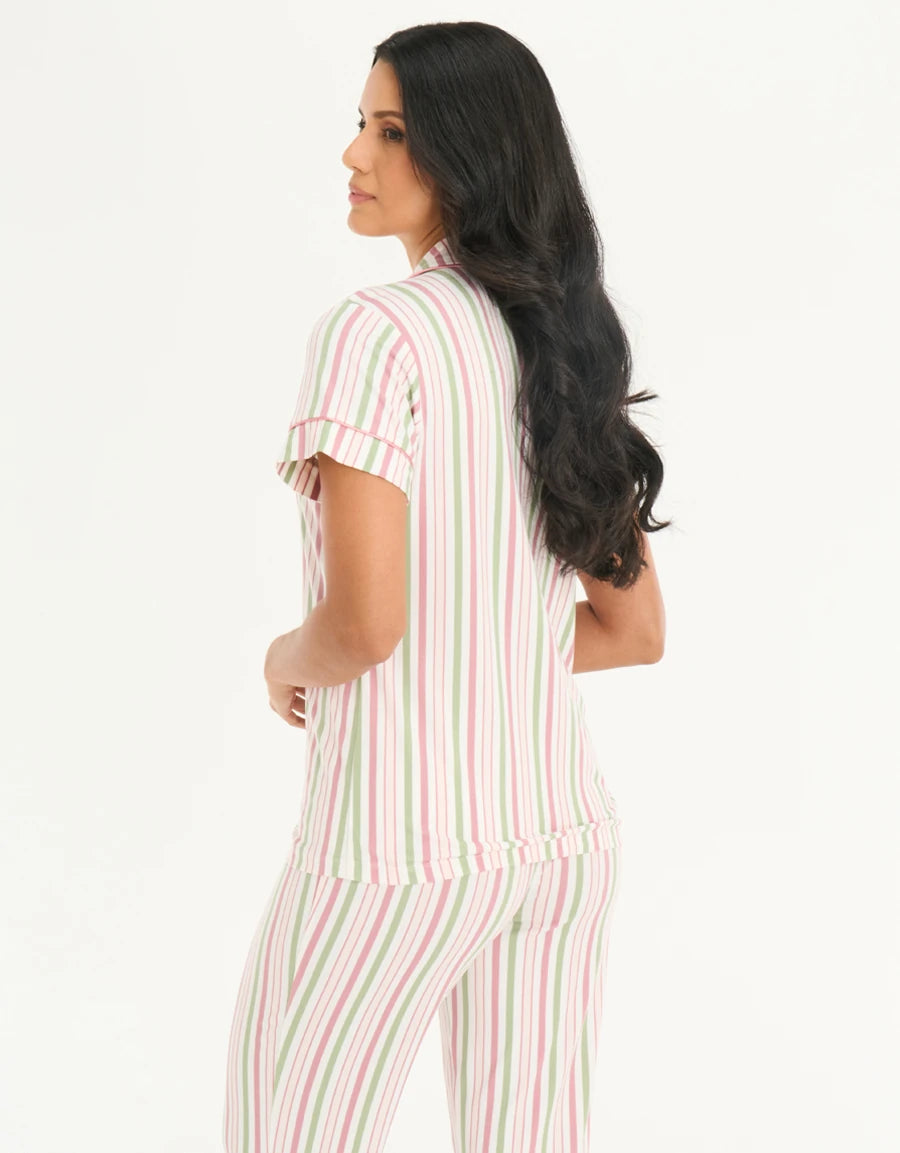 Striped Pajama Set