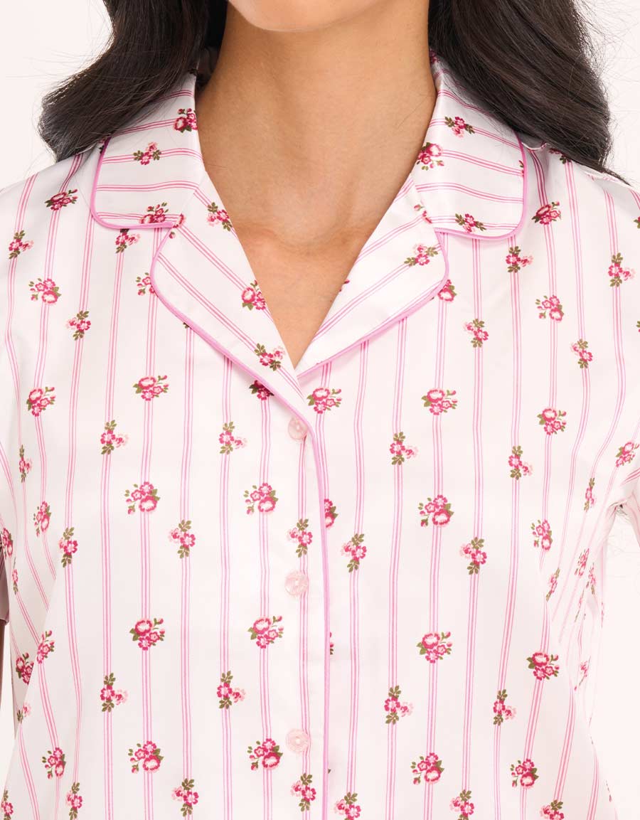 Satin Pajama Set