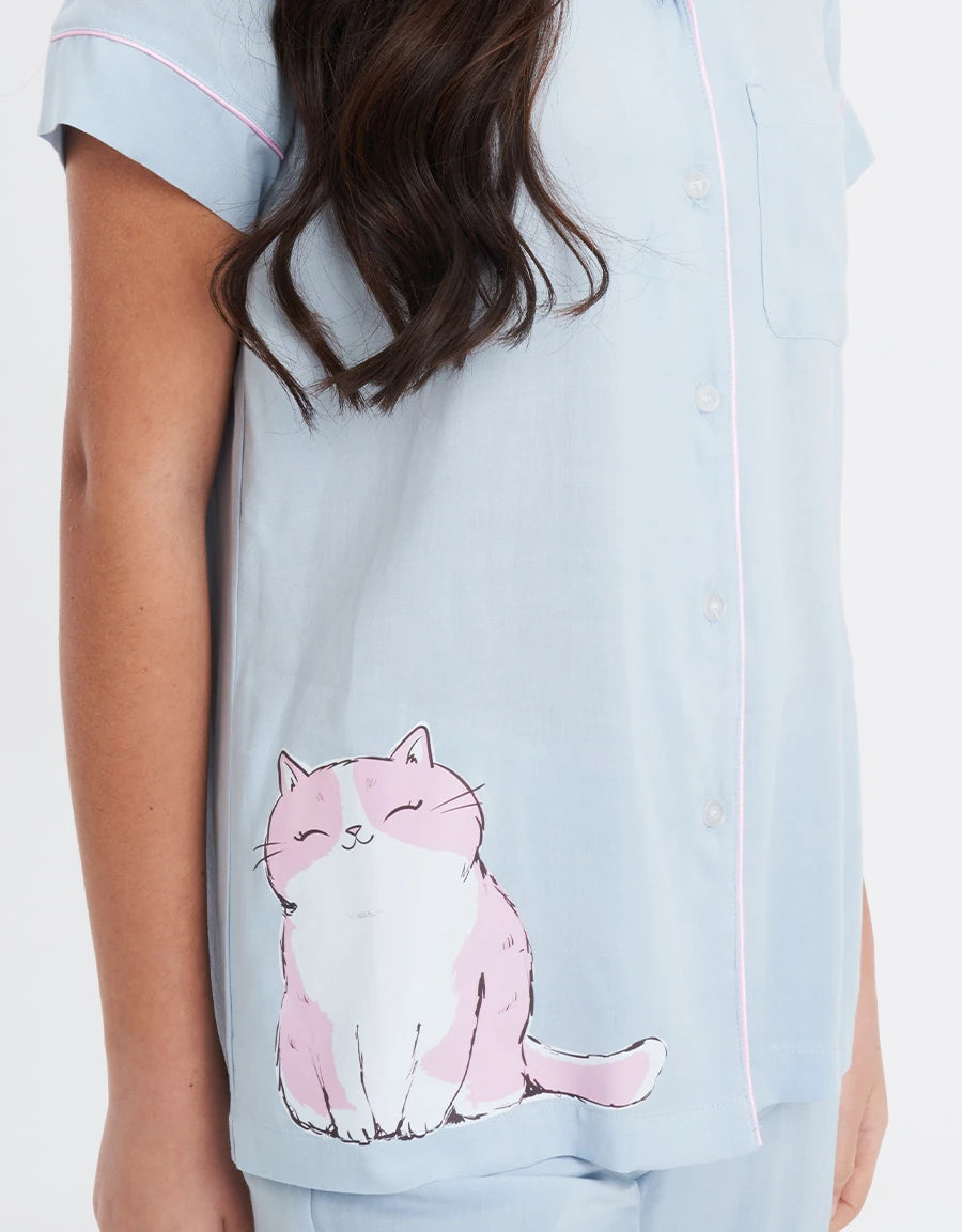 Blue Pajama Set