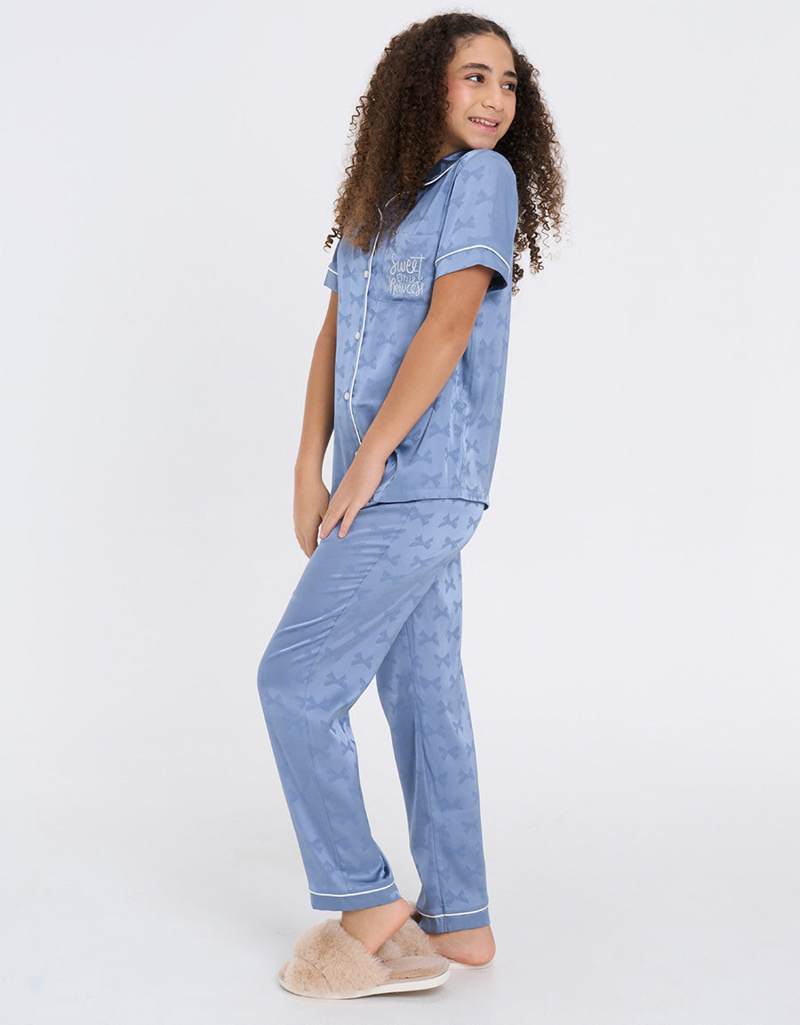 Satin Pajama Set