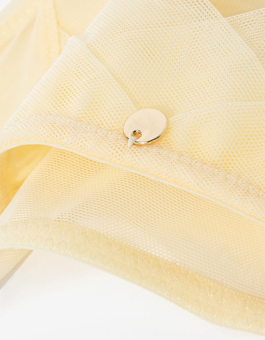 Mesh Microfiber Brazilian Panty