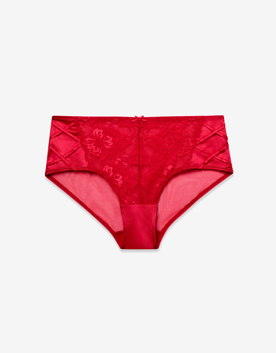 Boxer Panty in Red