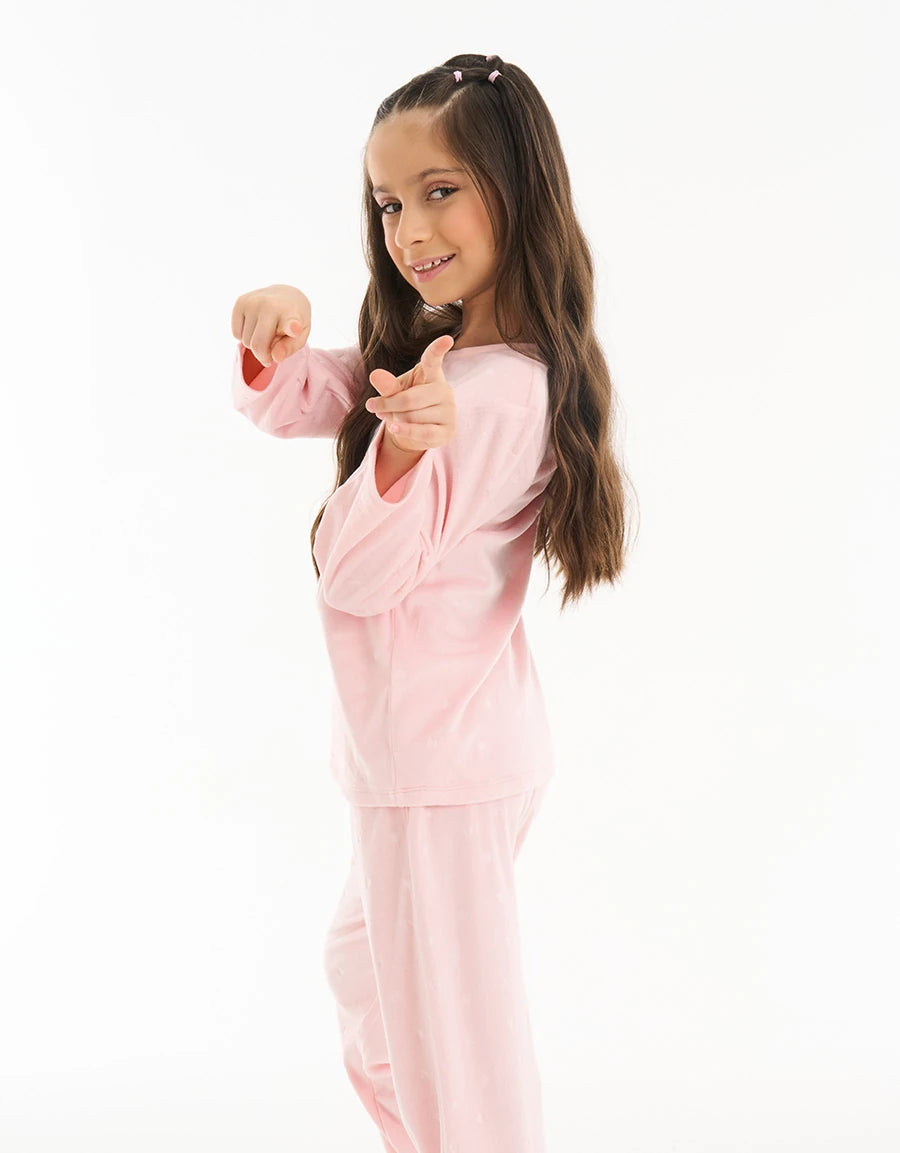Fleece Pajama Set