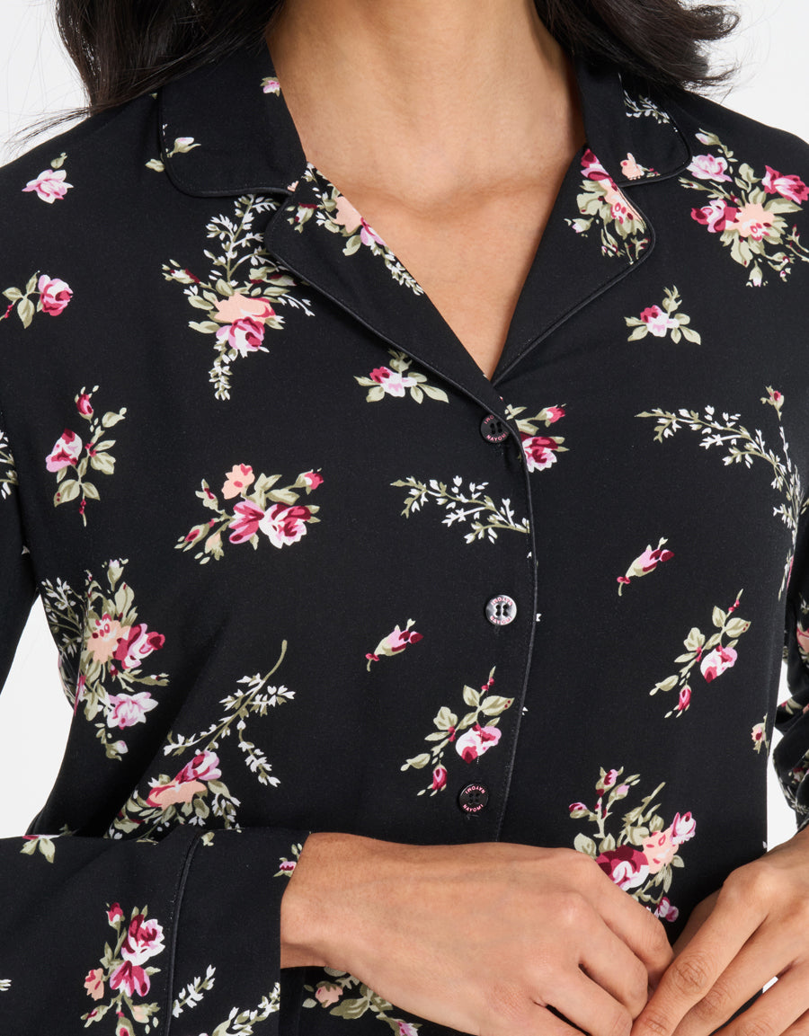 Floral Print Pajama Set