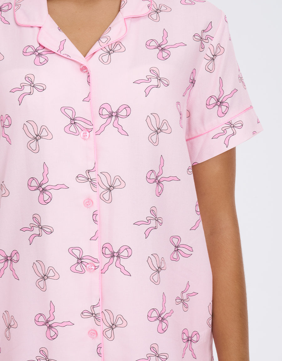 Short Sleeves Pajama Set