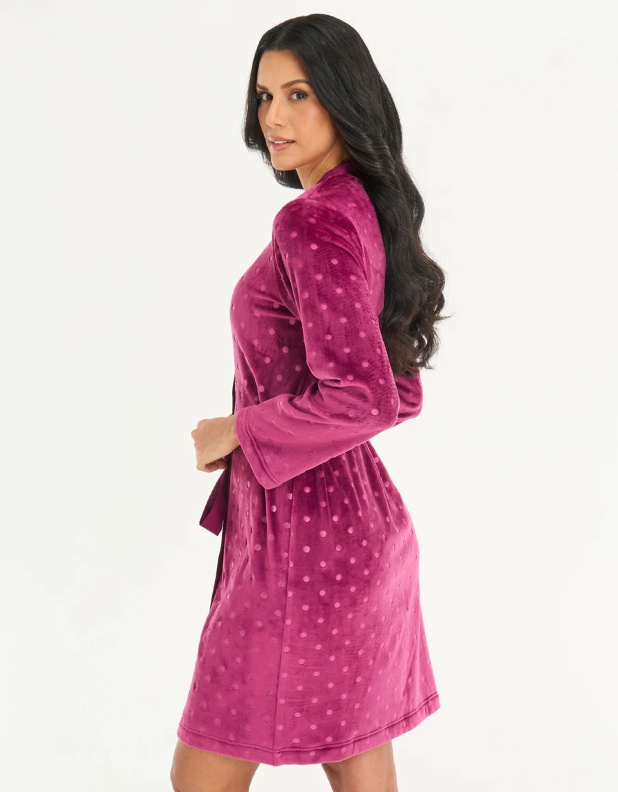 2-Piece Jacquard Fleece Lounge Set