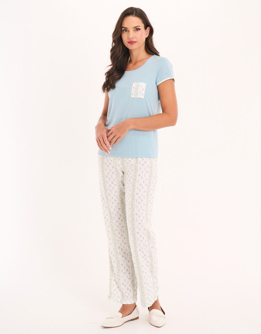 Blue Pajama Set