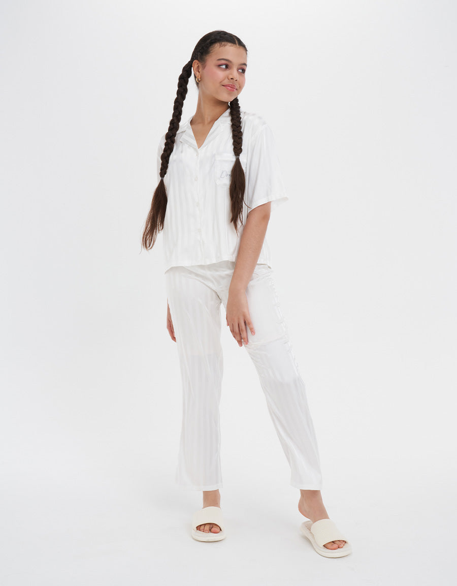 Satin Pajama Set