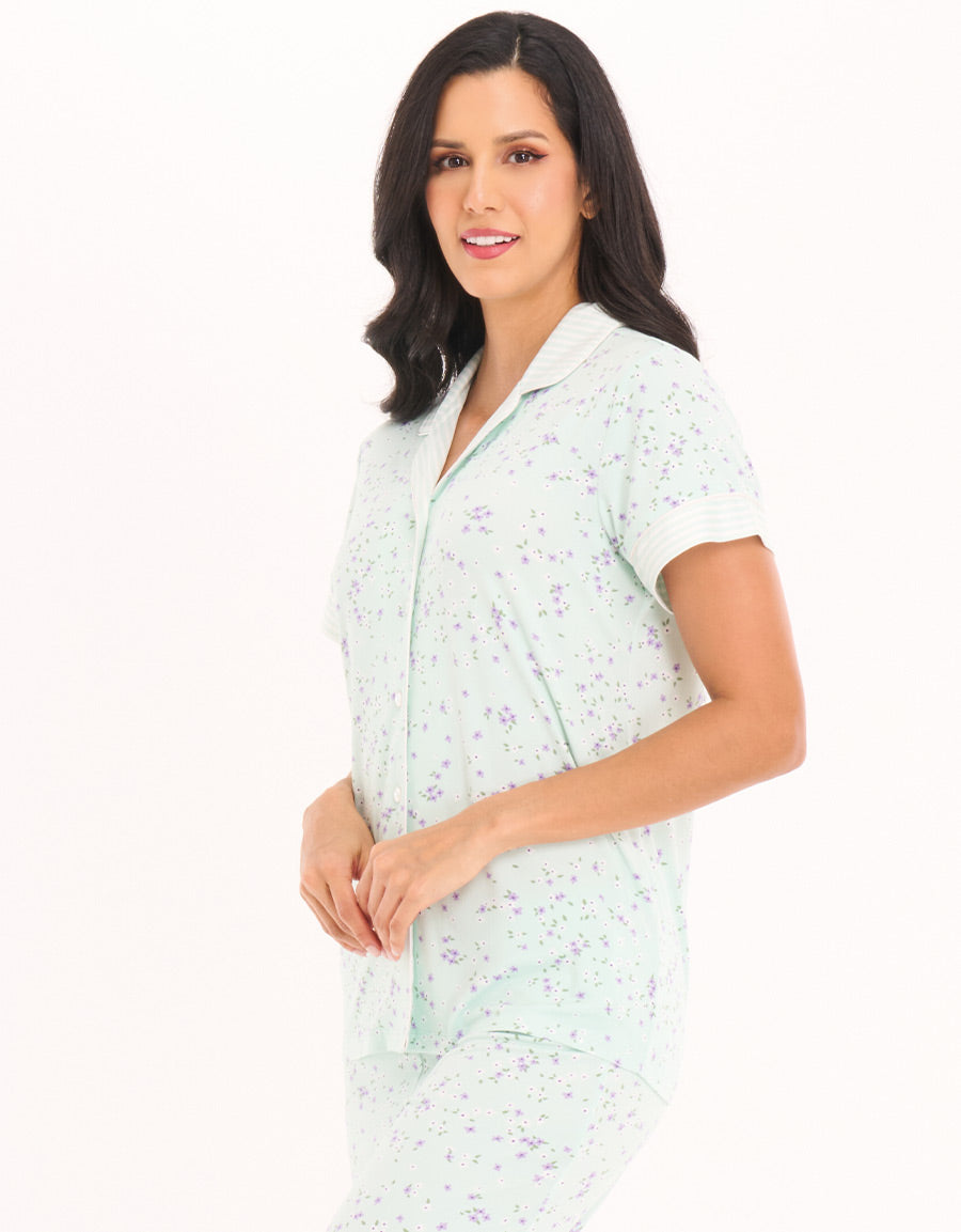 Green Pajama Set