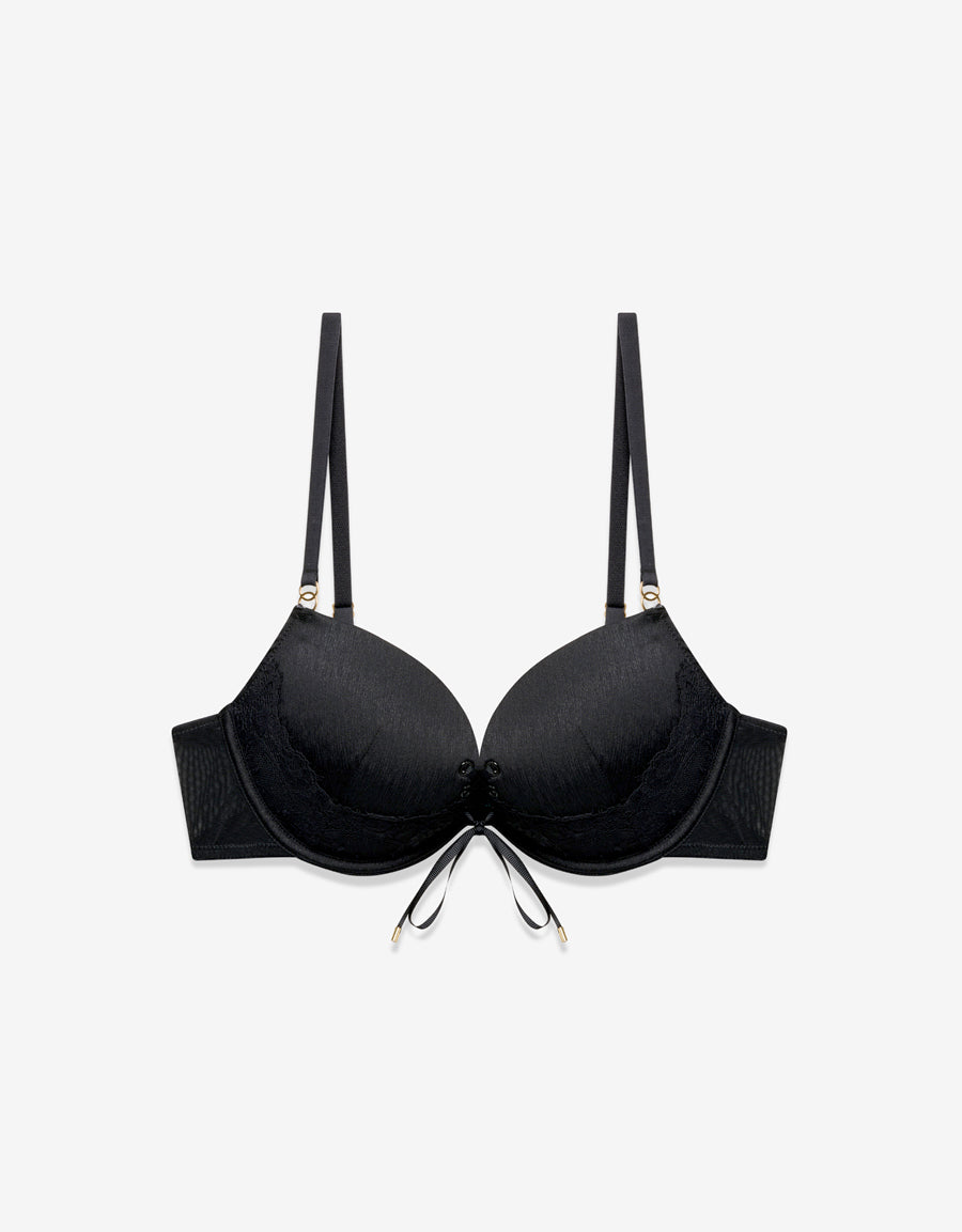Push Up Bra in Black