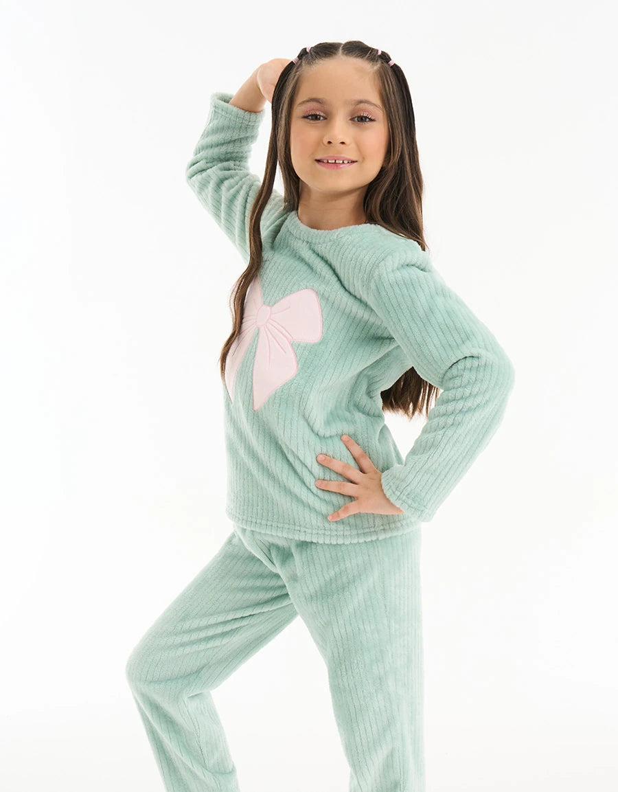 Fleece Pajama Set