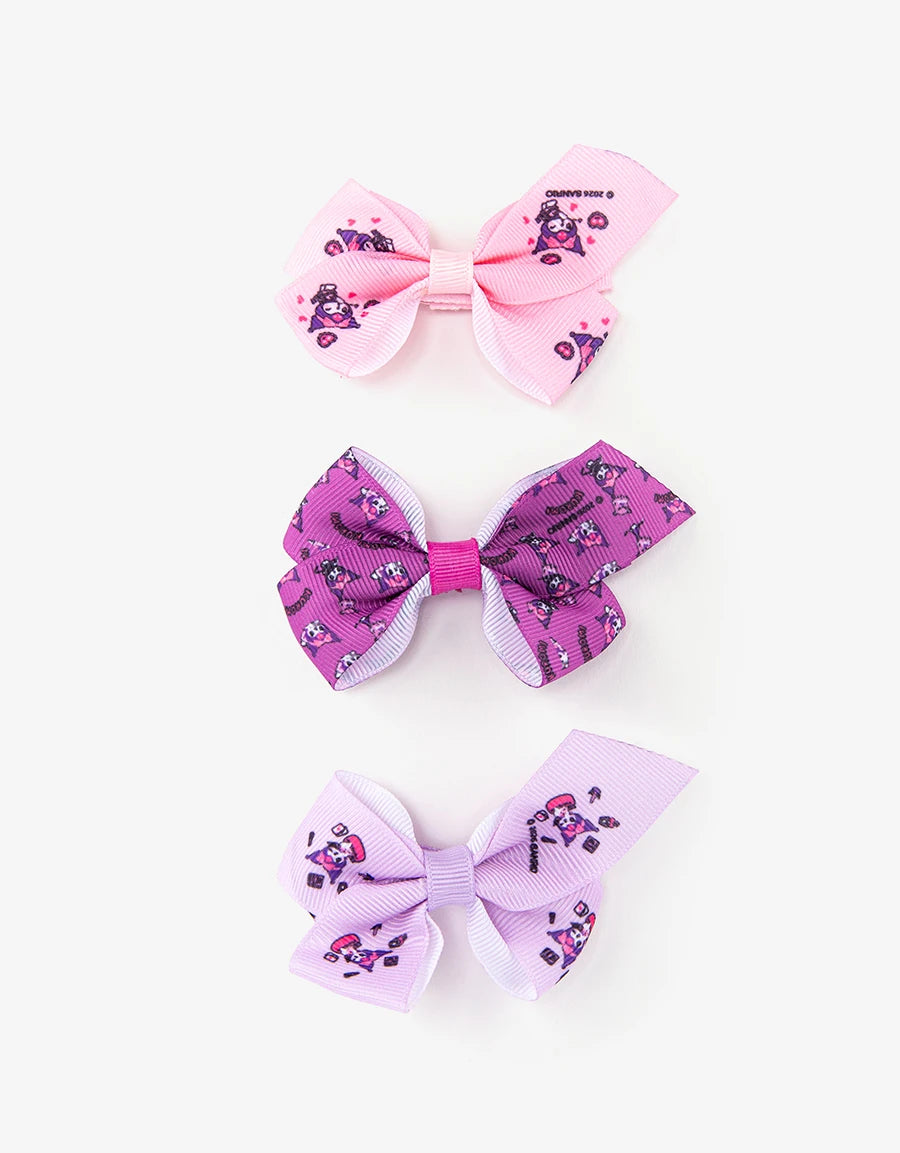 3-Pack Kuromi Hair Clips