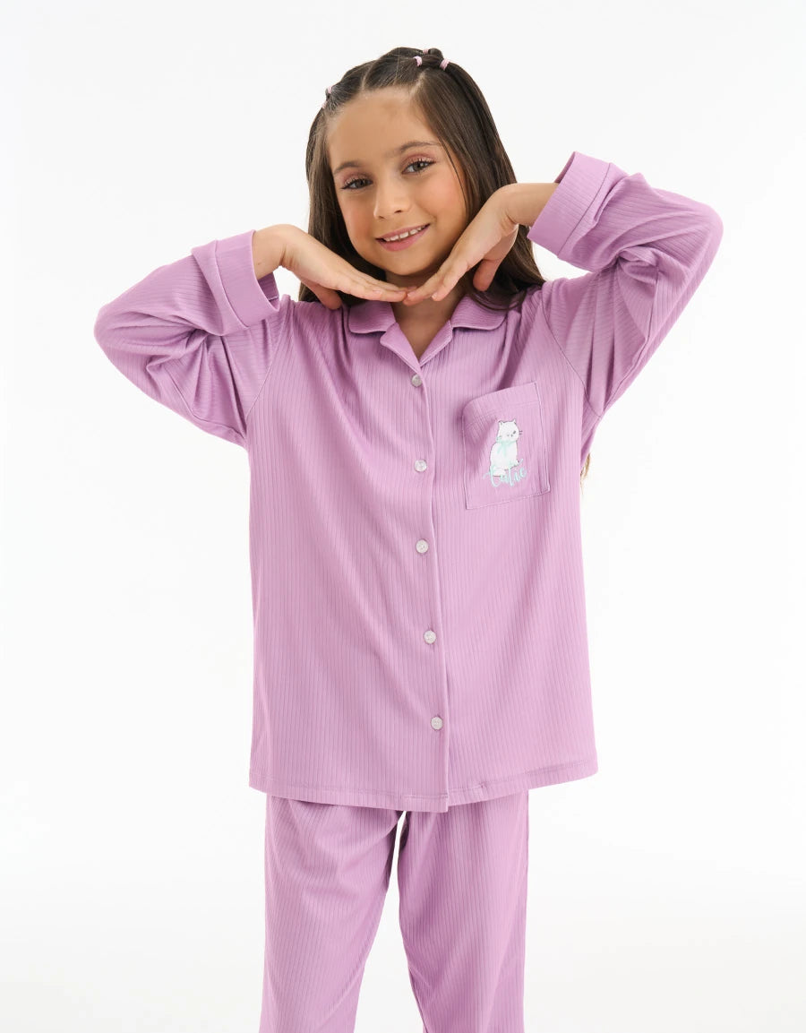 Cat Girl Pajama Set
