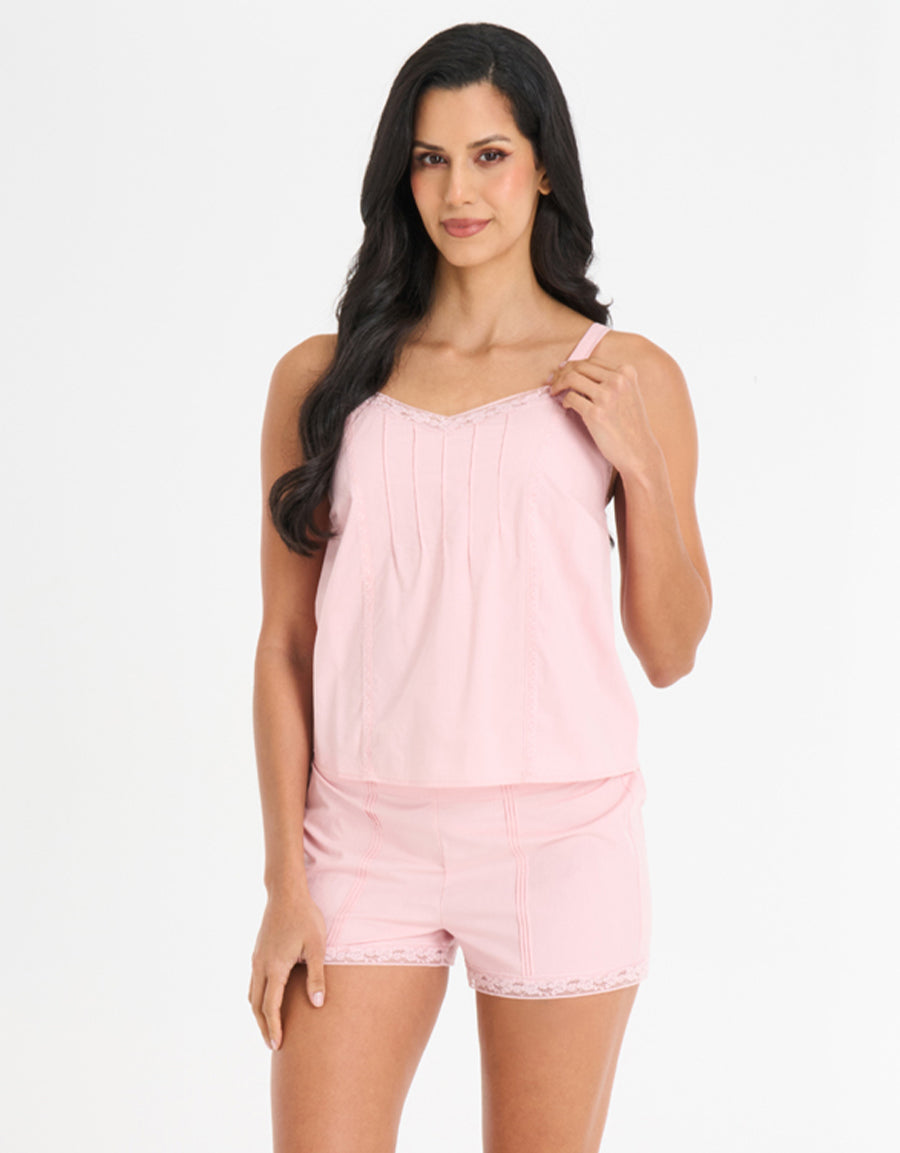 Cotton Cami and Boxer Set