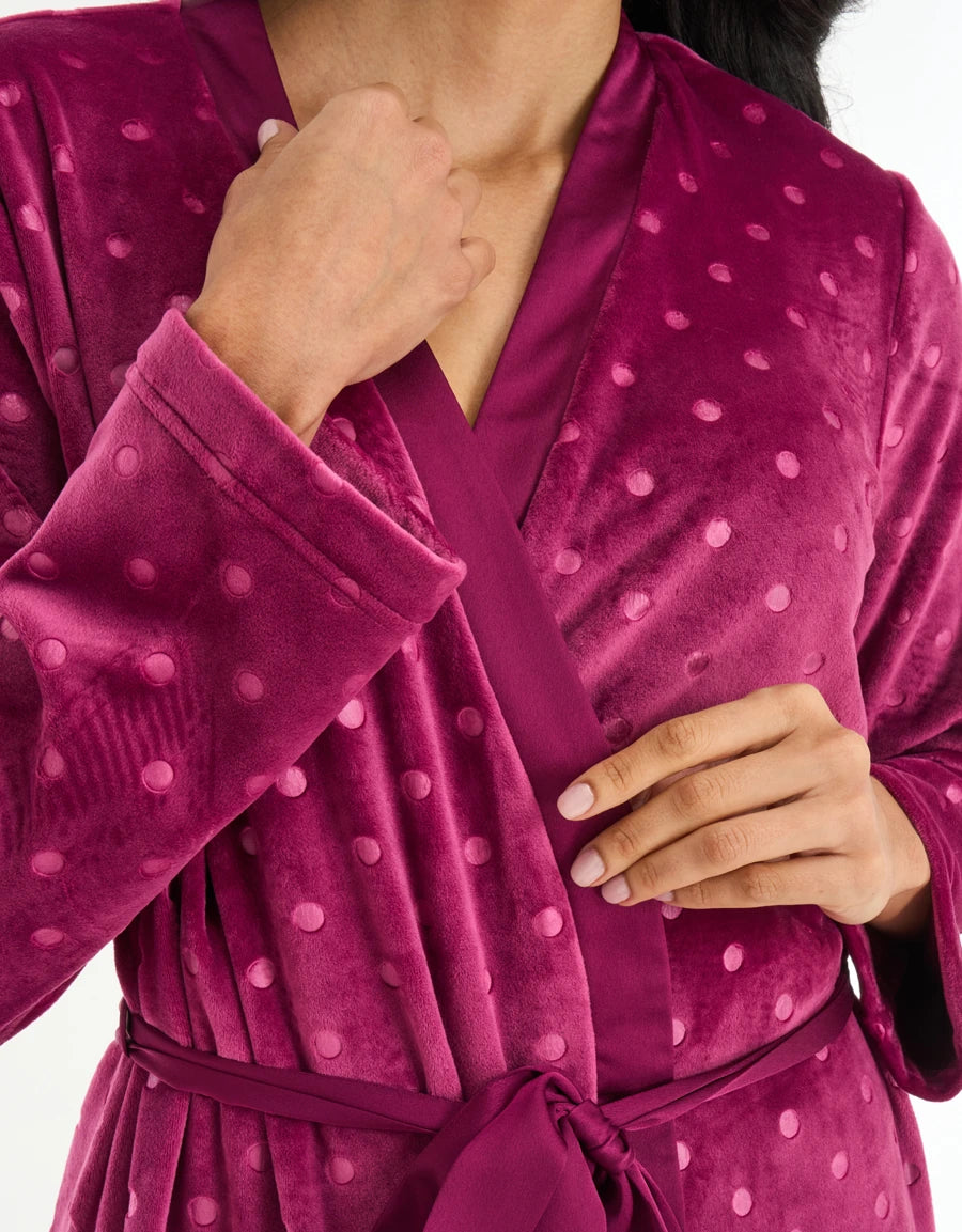 2-Piece Jacquard Fleece Lounge Set
