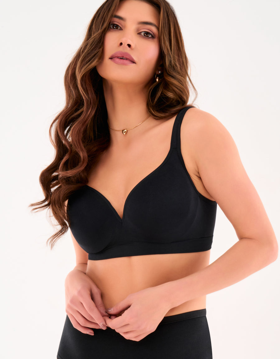 Seam Free Push Up Bra