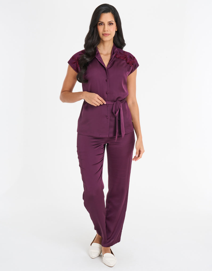 Satin Pajama Set