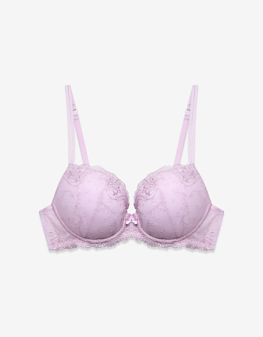Push Up Bra in Dusky Purple