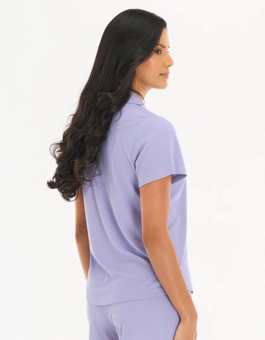 Ribbed Short Pajama Set