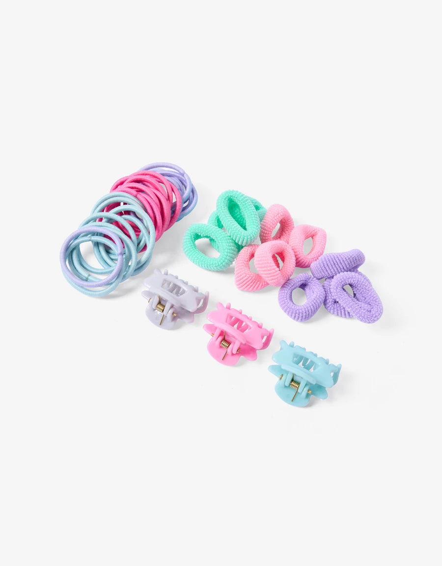 Hello Kitty Hair Elastic & Claw Clip Set