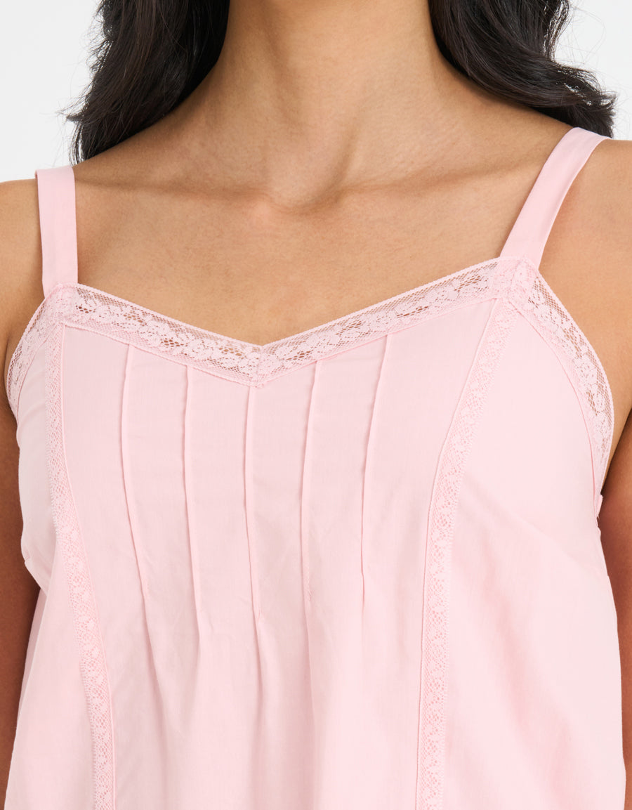 Cotton Cami and Boxer Set