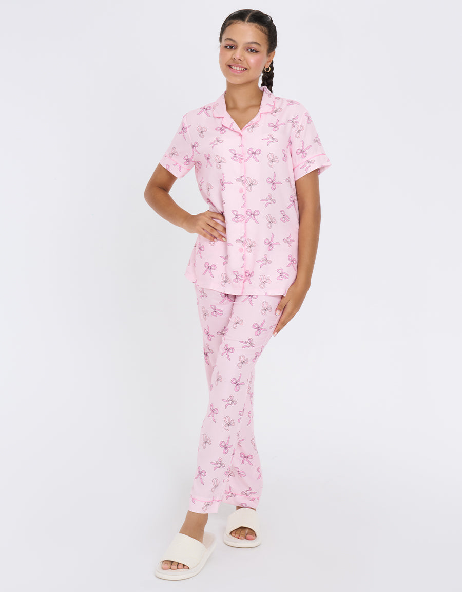 Short Sleeves Pajama Set