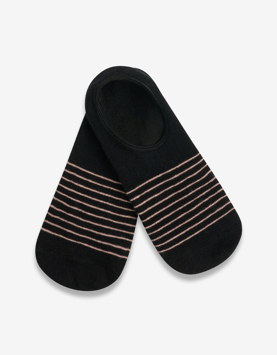 2-Pack Cotton Liner Socks in Pink