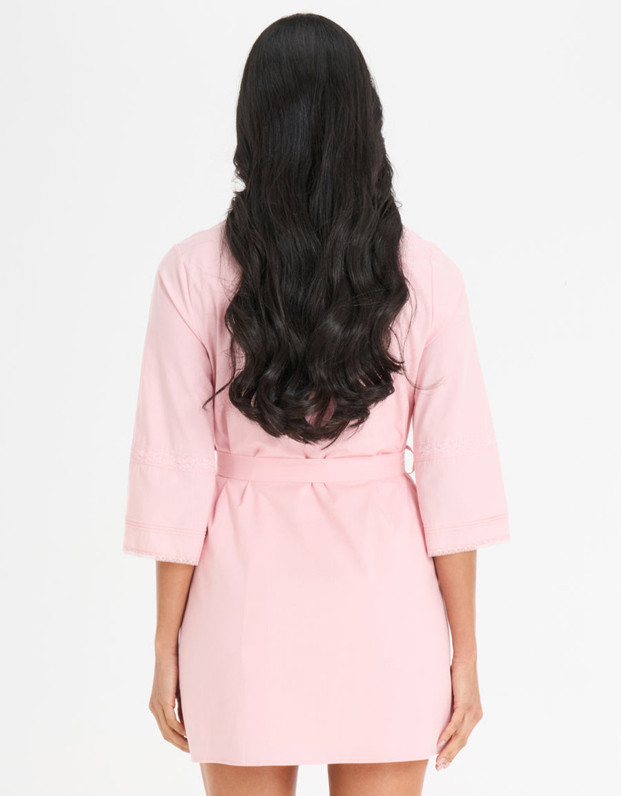 Cotton Short Robe