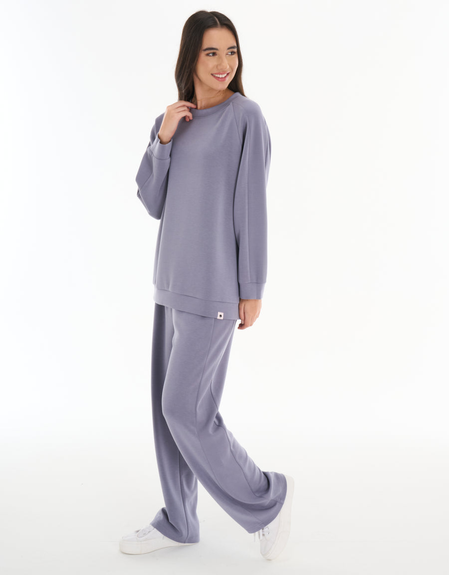 Wide Leg Sweat Pants