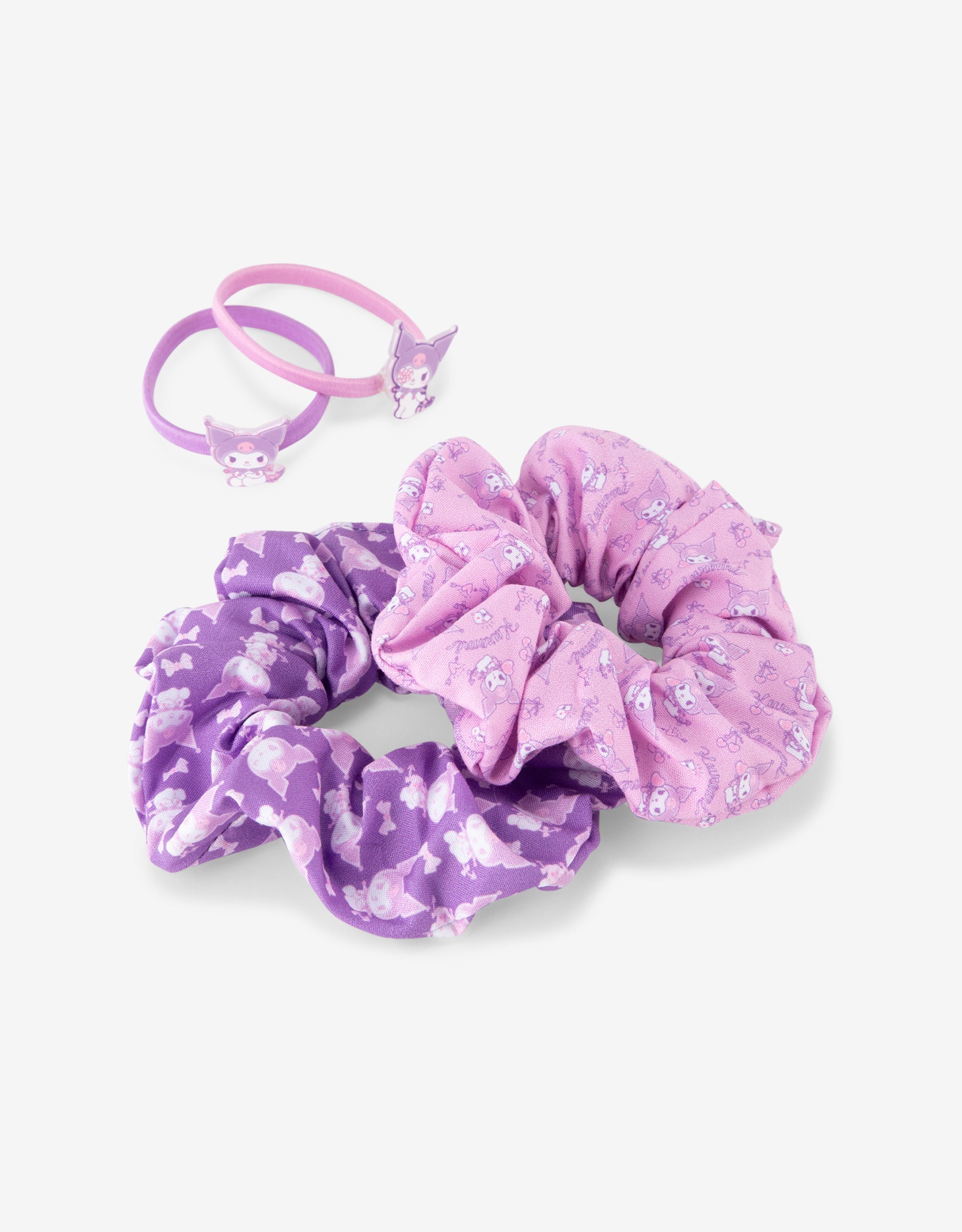 Kuromi Hair Accessories Set – 4 Pieces