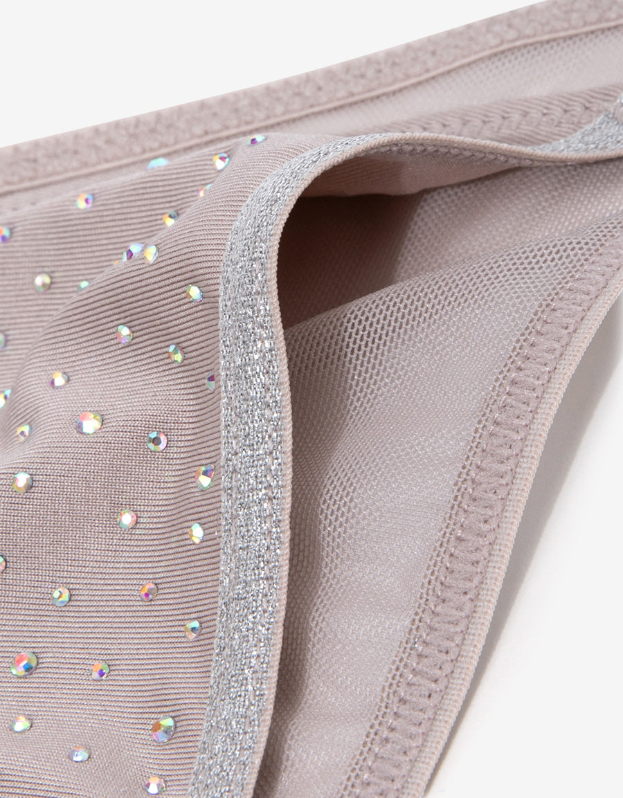 Sparkle Microfiber Tanga Panty