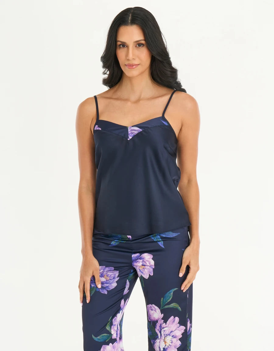 3-Piece Floral Print Fleece Pajama Set